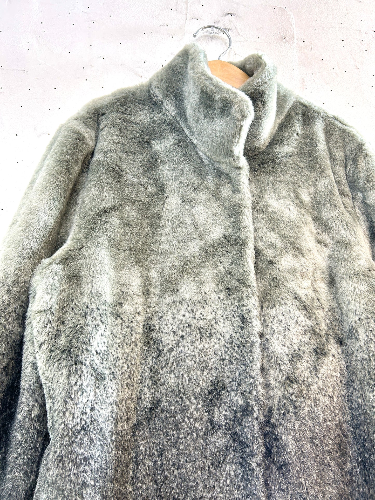Vintage Eco Fur Coat [K30934]