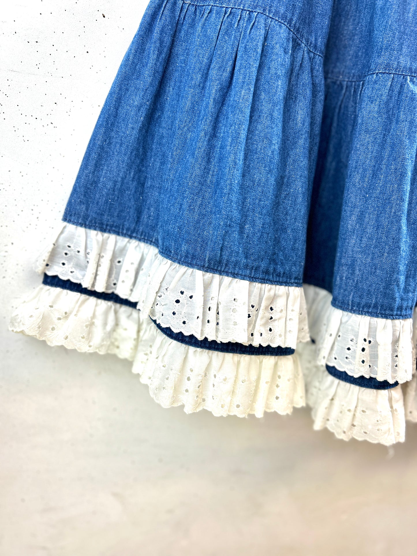 Vintage Denim Skirt [H30956]