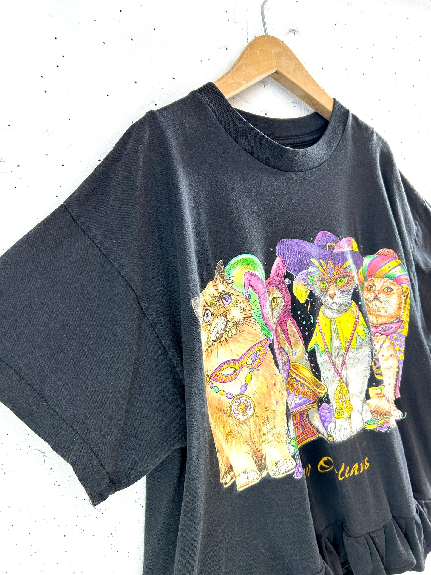 Vintage T Shirt 〜Funny dot CRAZY〜 [F32746]