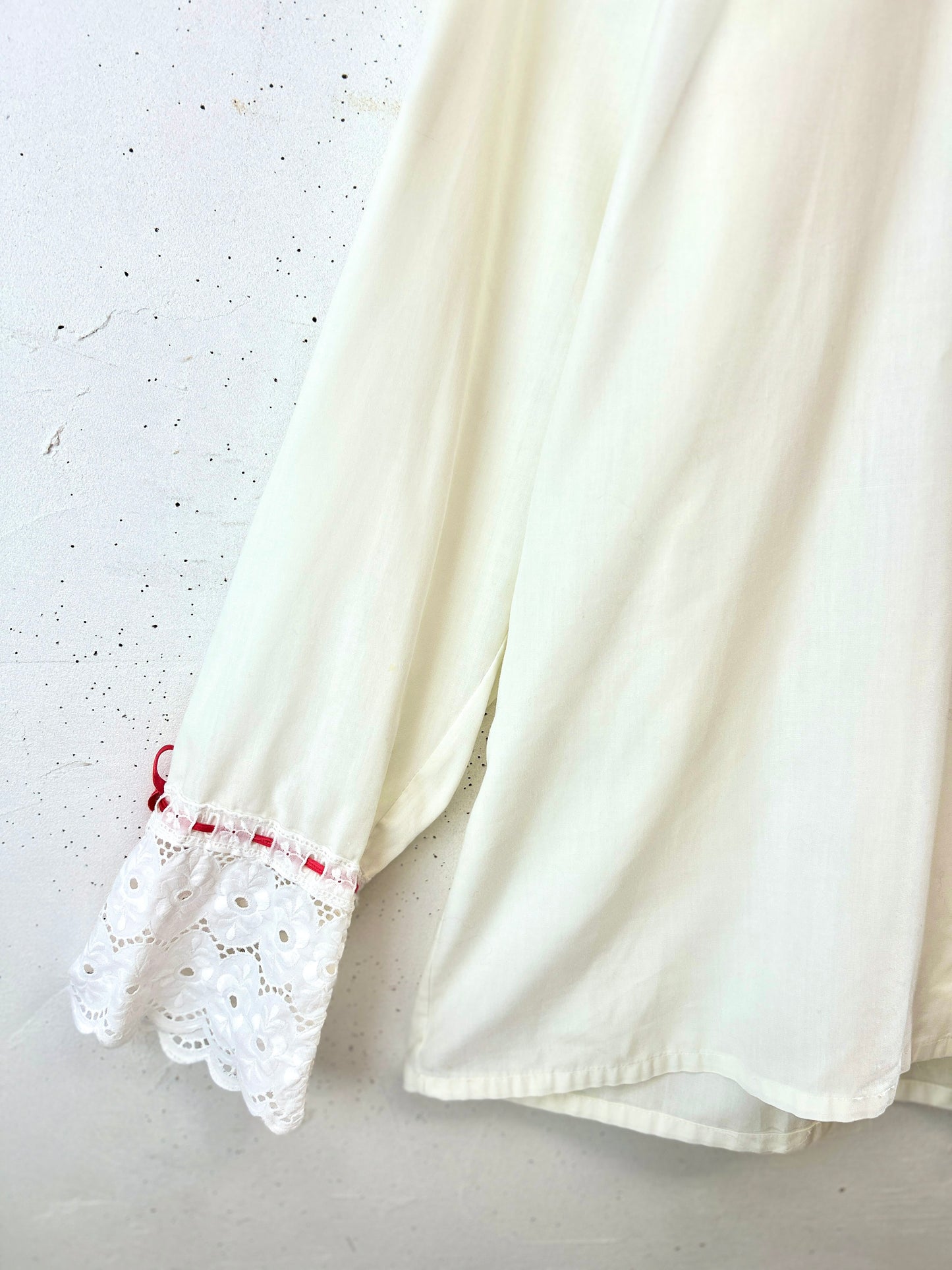 Vintage White Blouse  [K30846]