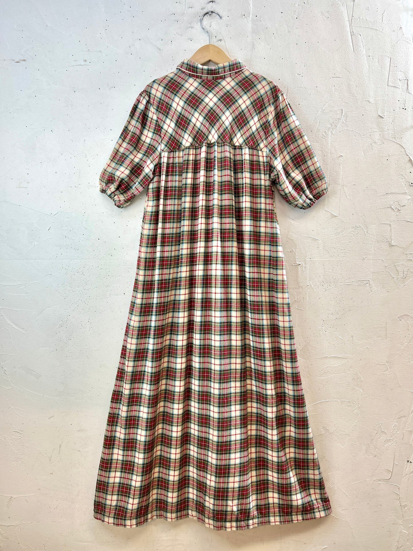 Vintage Plaid Dress 〜L.L.Bean〜 [J30437]
