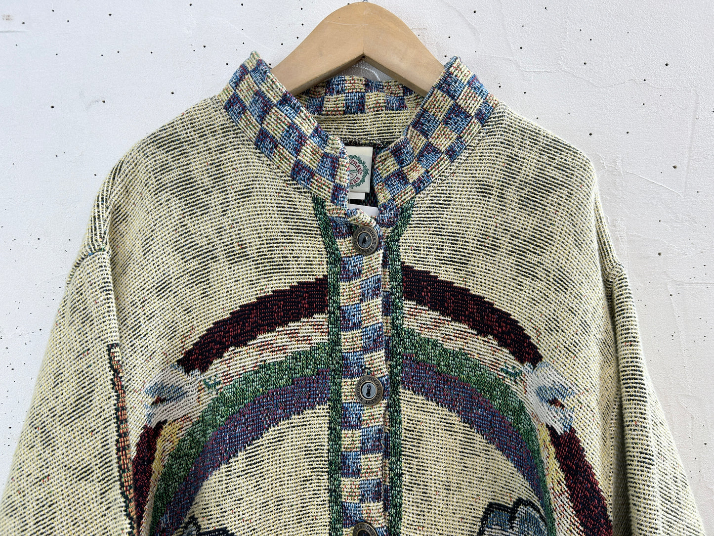 Vintage Rug Jacket 〜SUGAR STREET WEAVERS〜 MADE IN AMERICA [A31239]