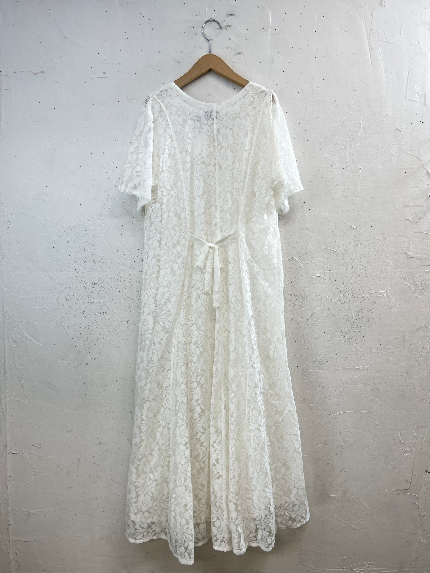 Vintage Lace Dress MADE IN INDIA [C31825]