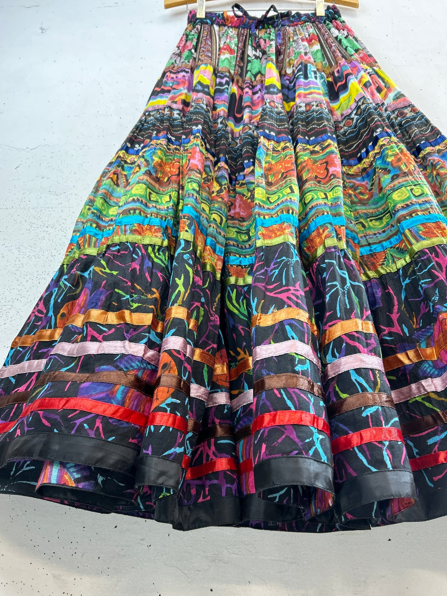 Vintage Tiered Skirt [B31573]