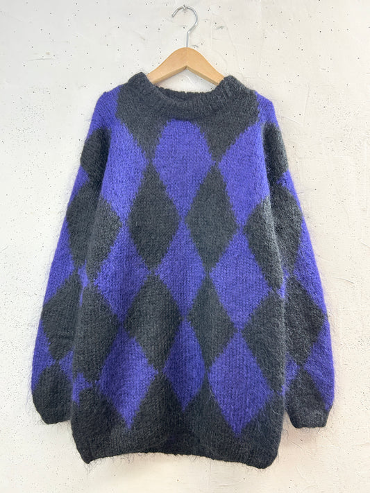 Vintage Mohair Knit Sweater [J34105]