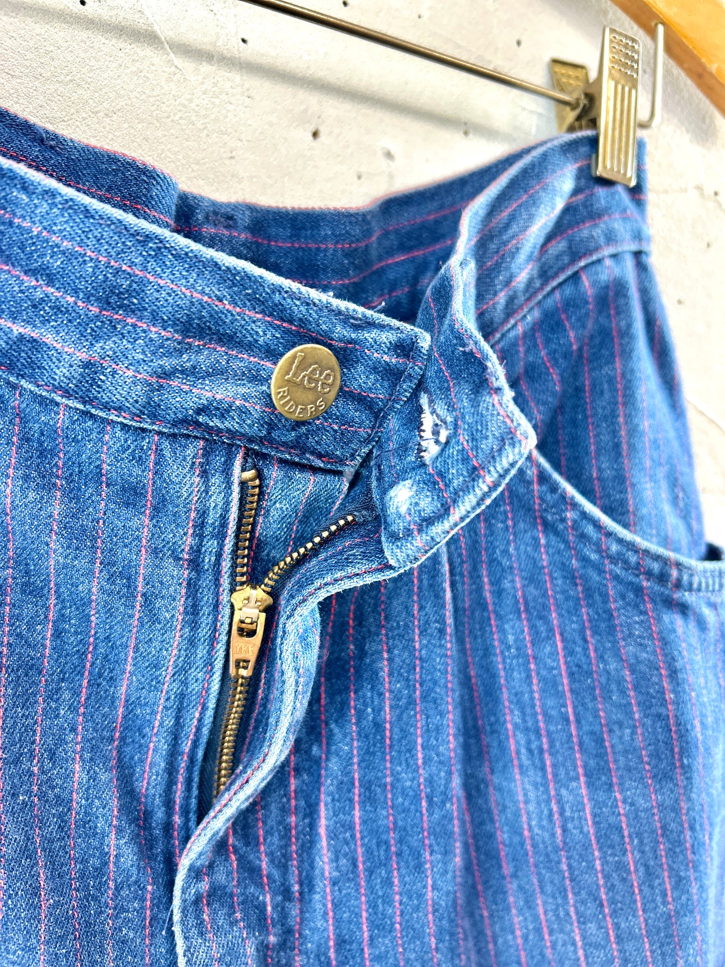 Vintage Denim Stripe Pants 〜Lee〜 MADE IN USA [K30740]