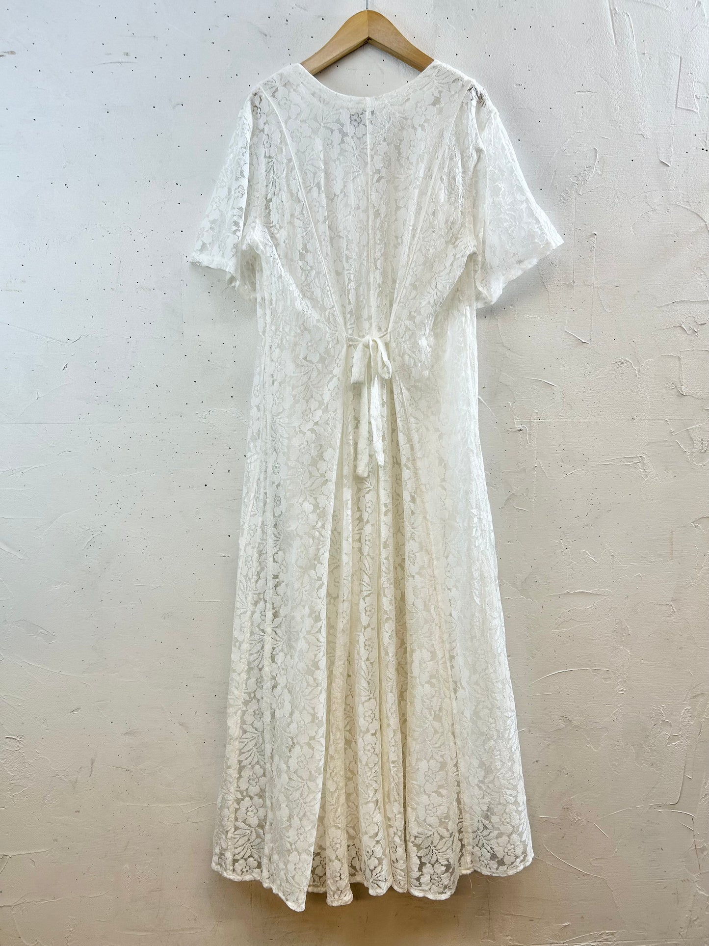 Vintage Lace Dress MADE IN INDIA [G30614]