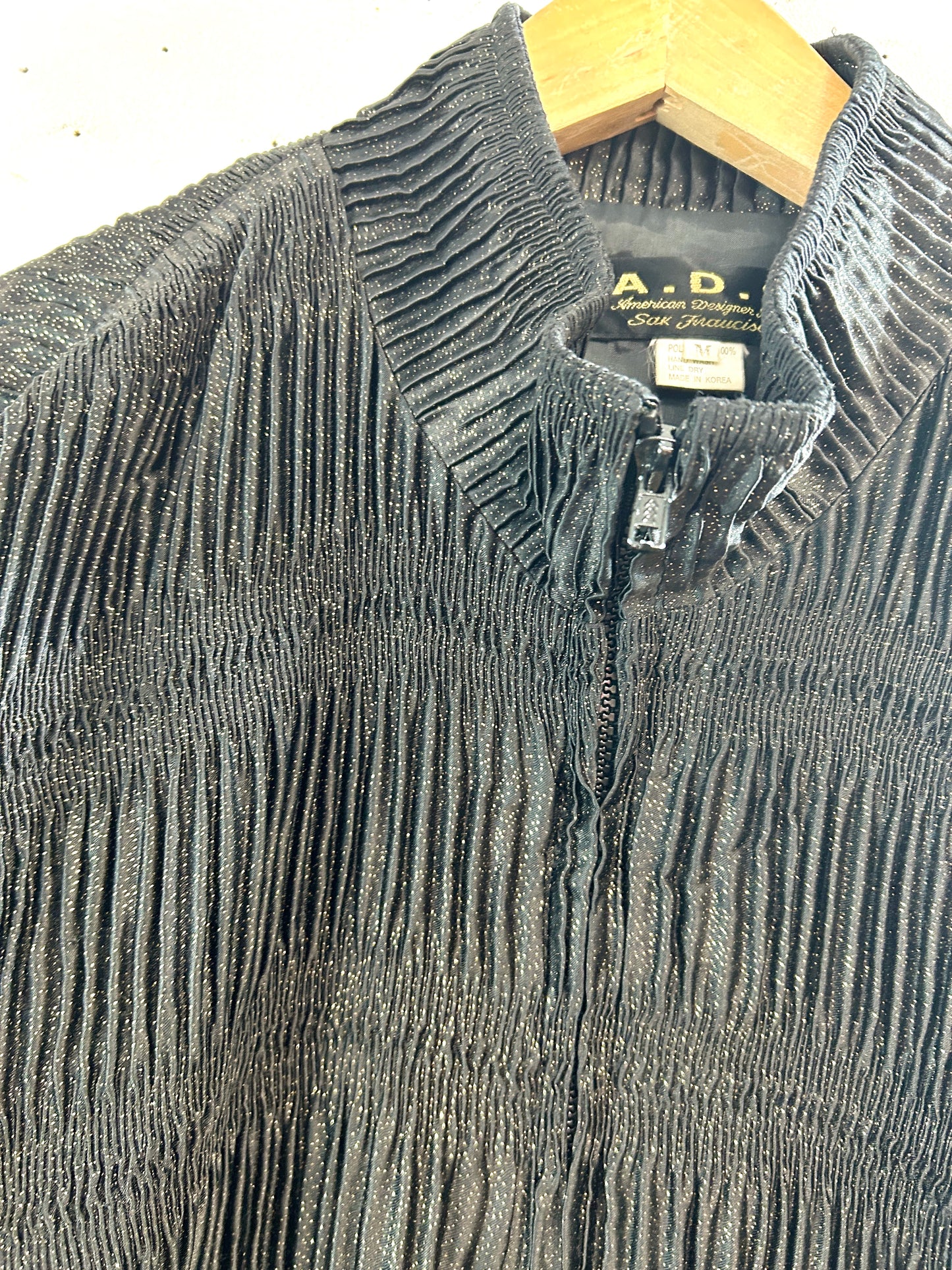 Vintage Pleats Blouson [L31174]
