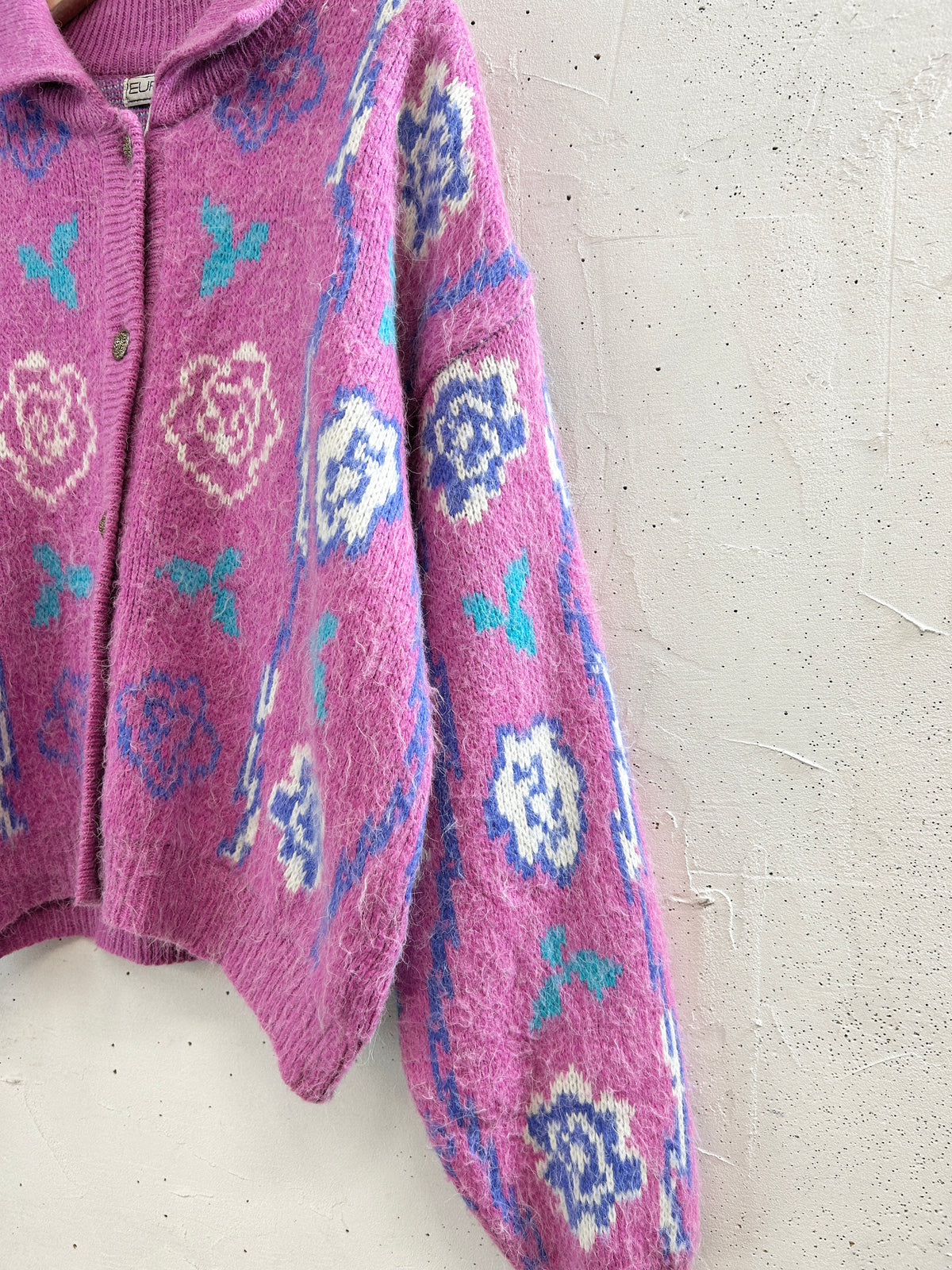 Vintage Knit Cardigan [J34169]