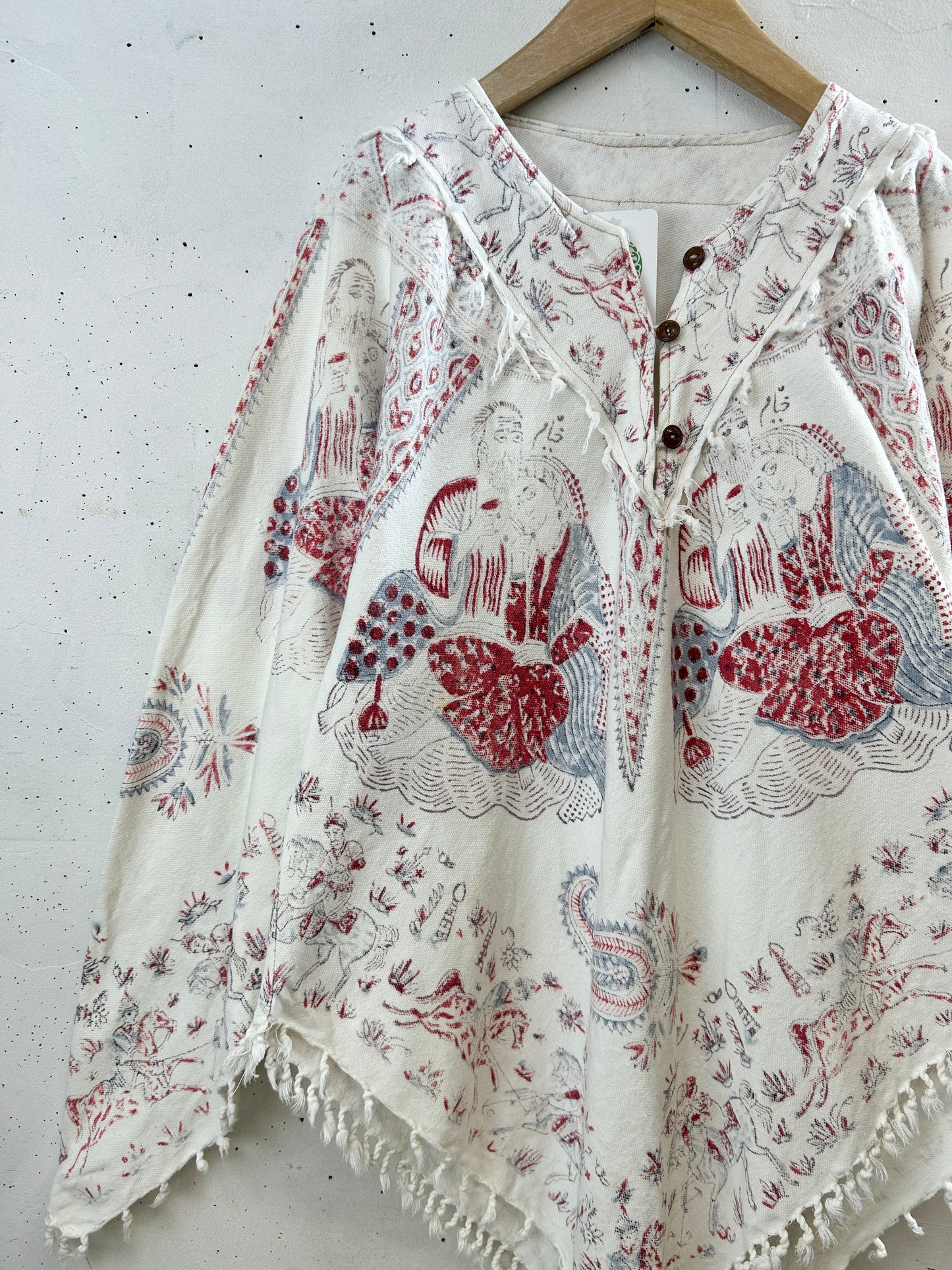 Vintage Cotton Tops Oriental [H30947]