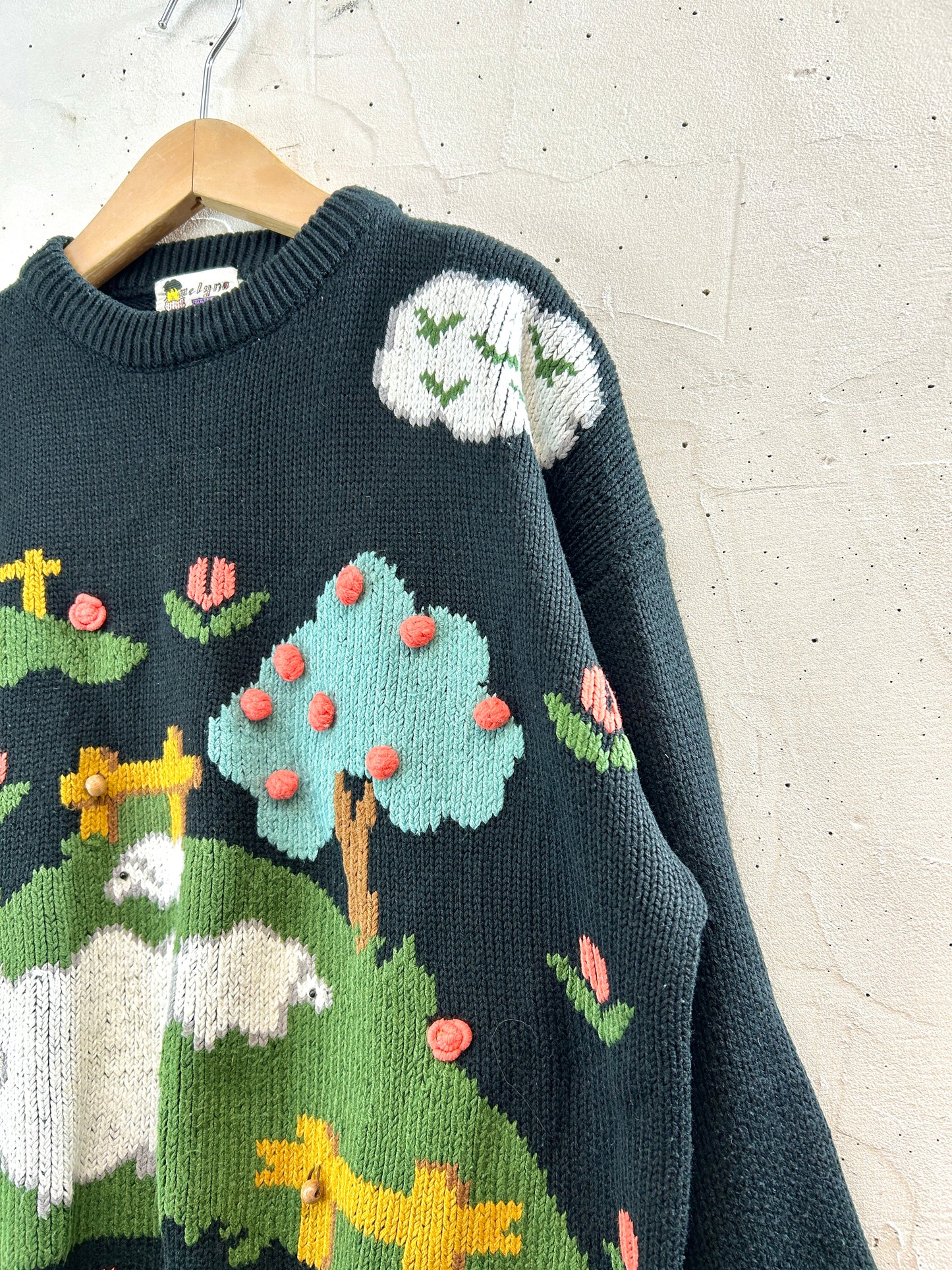 Vintage Knit Sweater [K30848]