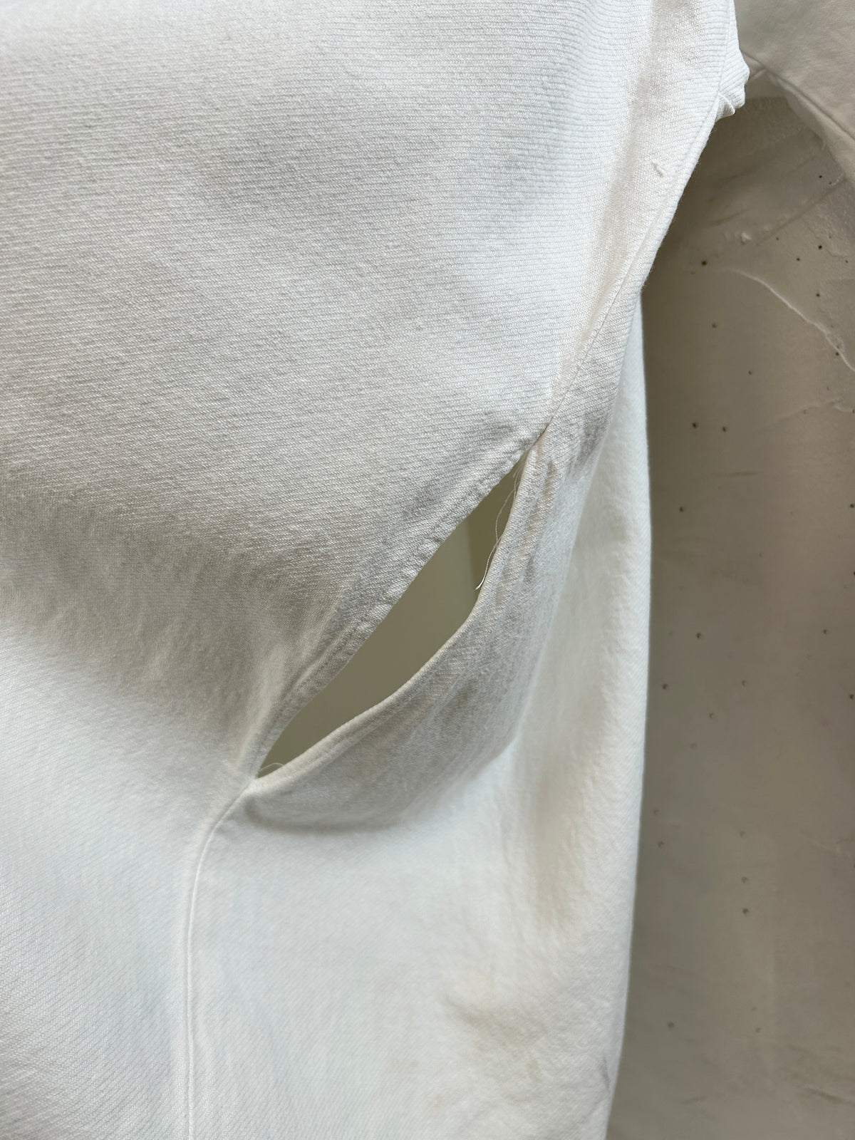Vintage White Parka [I33765]