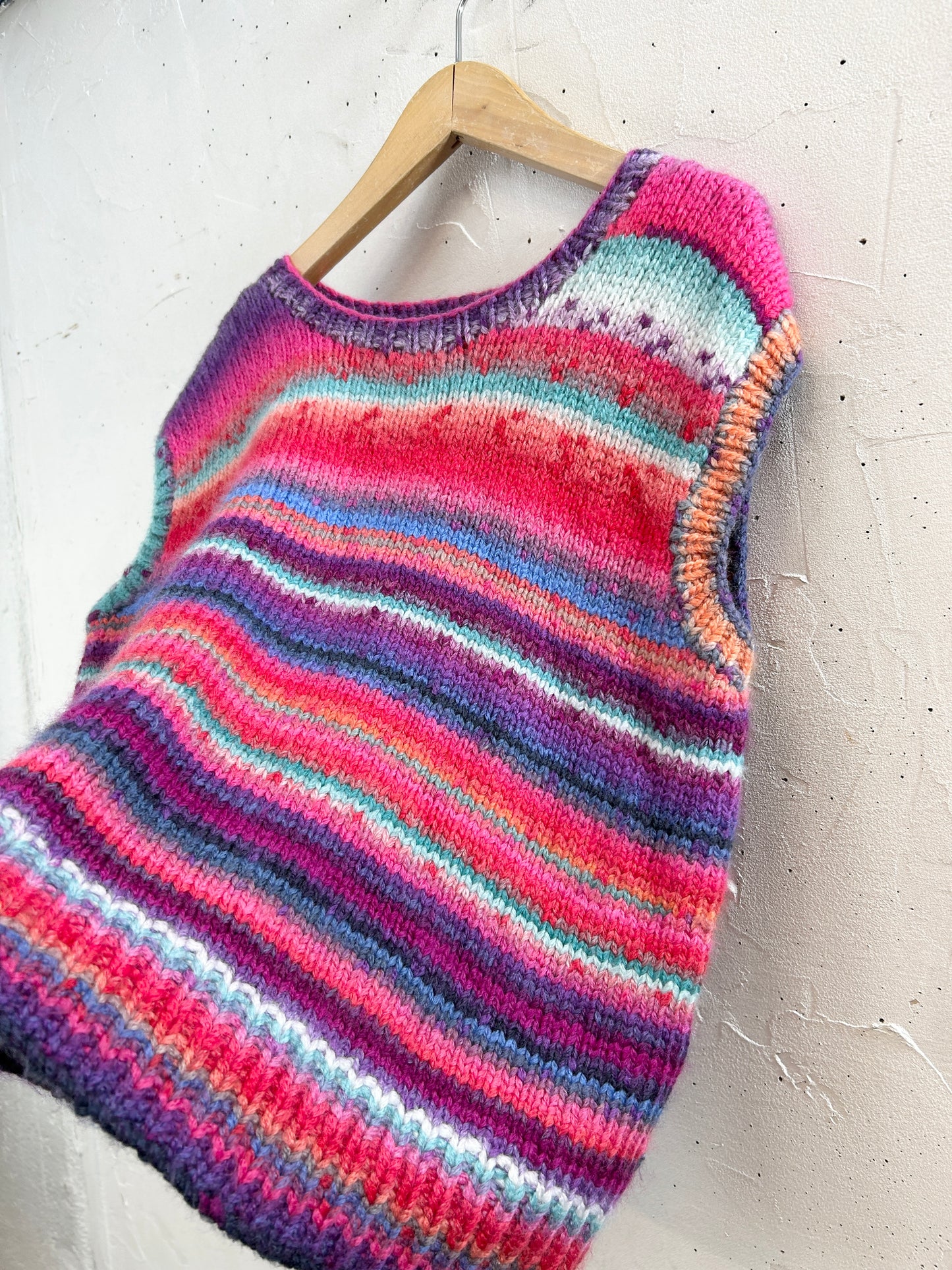 Vintage Knit Vest [K30758]