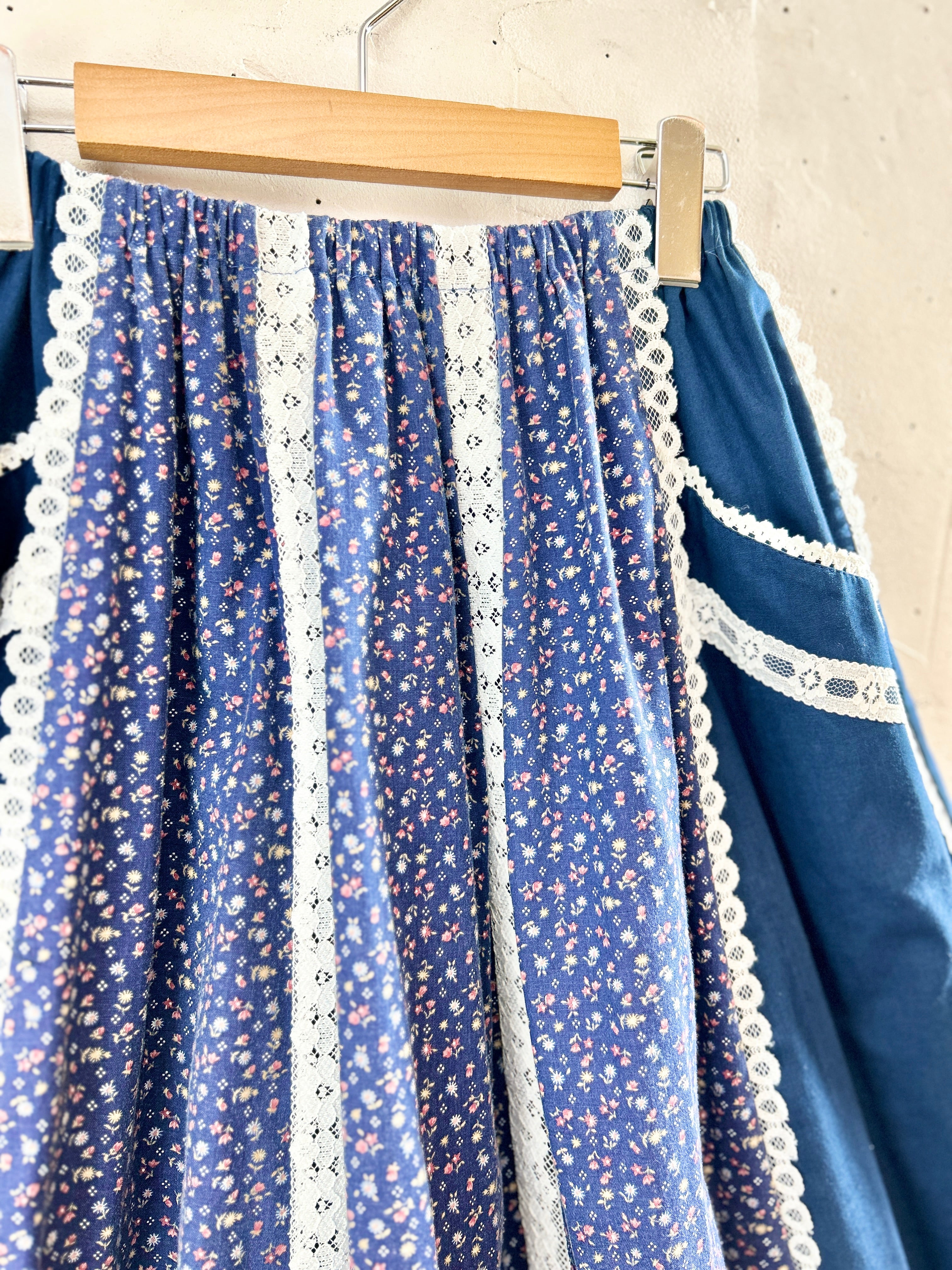 70s Patchwork Skirt Reversible [H30864] – GROGGROG