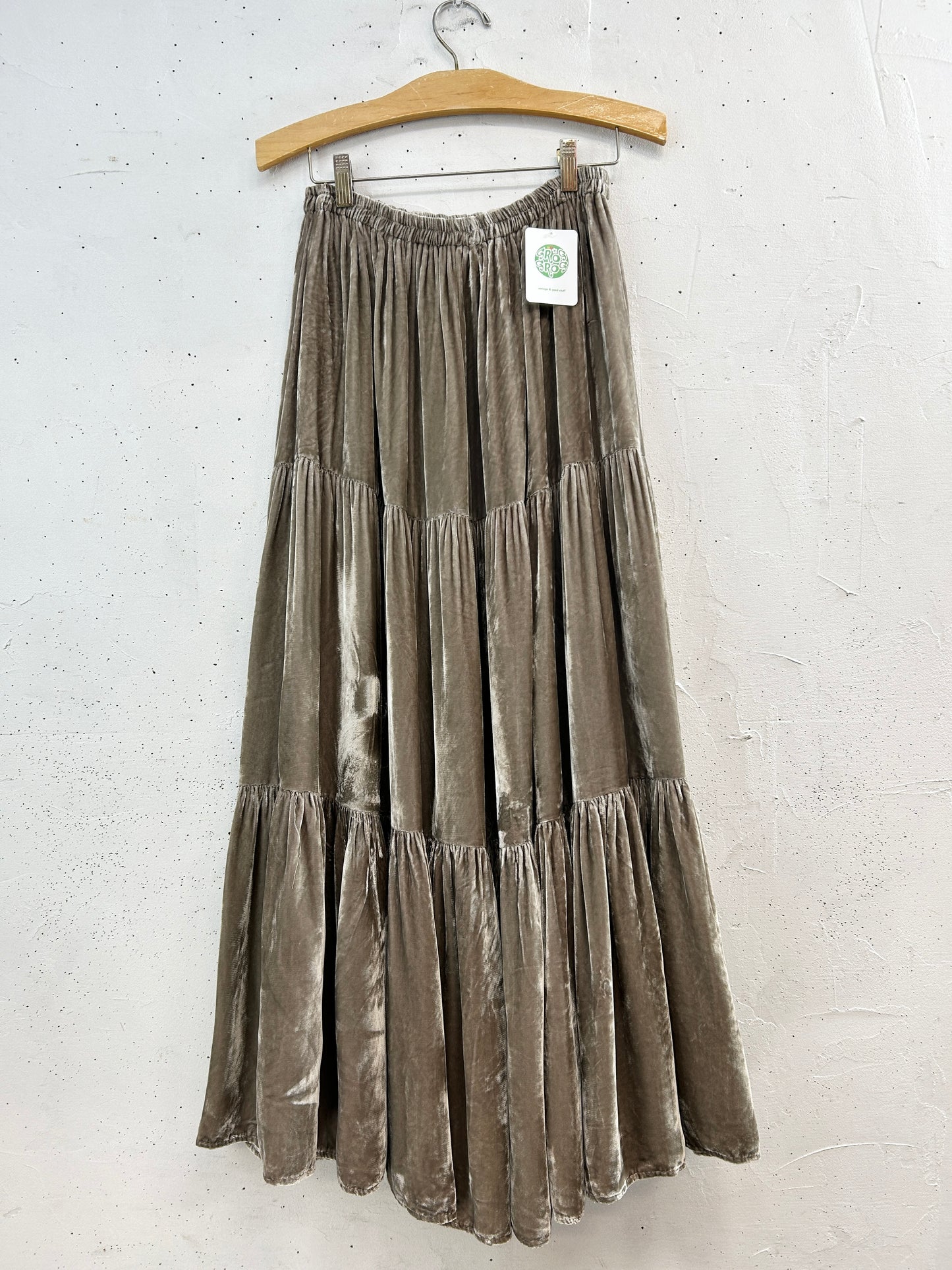 Vintage Tired Skirt MADE IN USA [A31389]