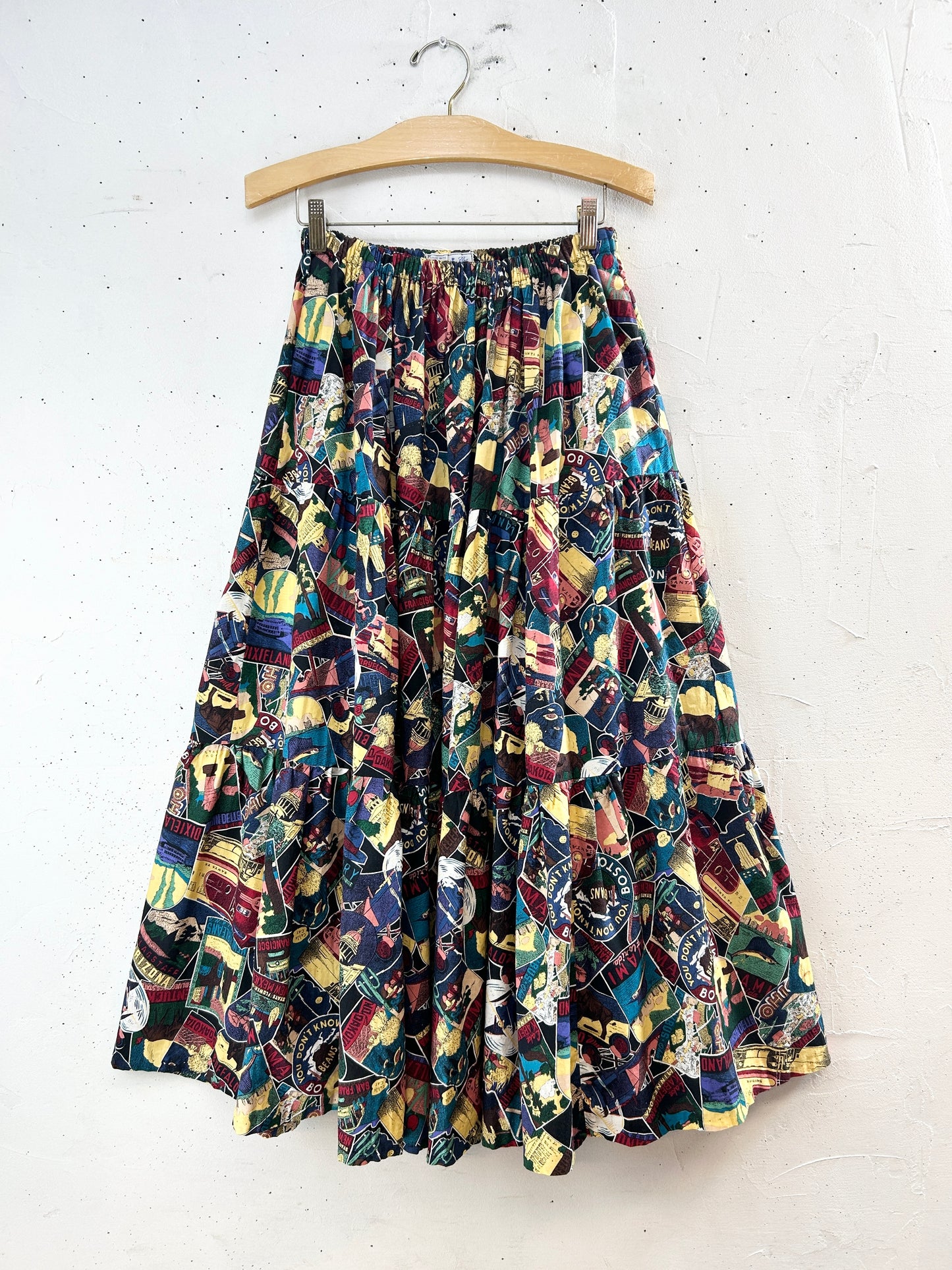 Vintage Tired Skirt [J30575]