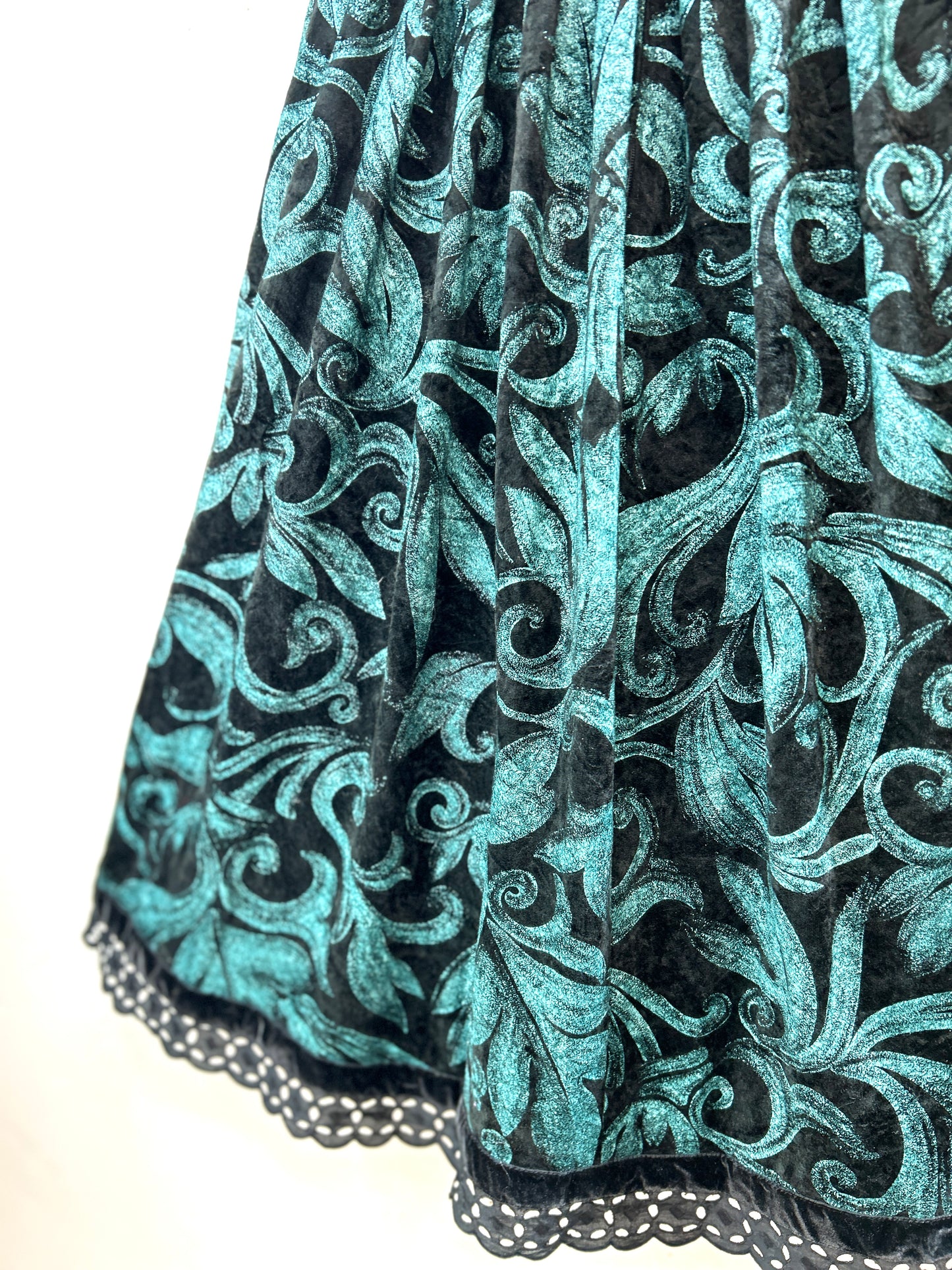 Vintage Velours Skirt [A31308]