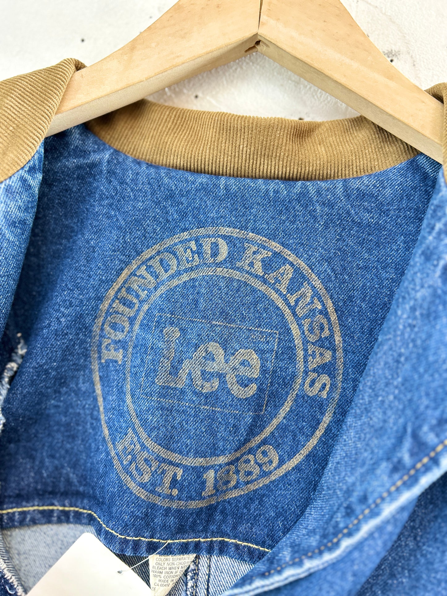 Vintage Denim Jacket 〜Lee〜 MADE IN USA [K30773]