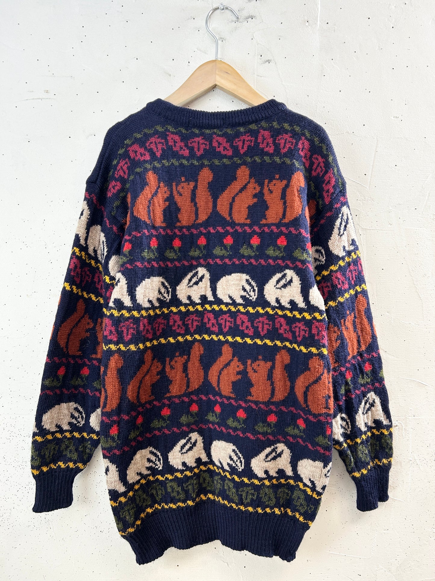 Vintage Knit Sweater [L30980]