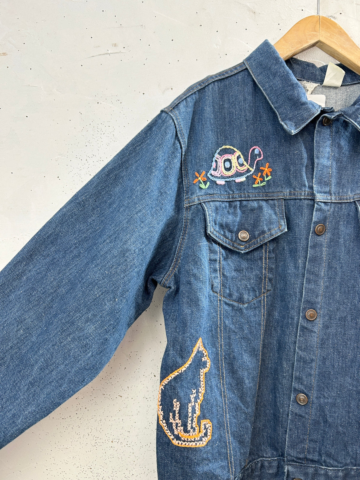 '70s Vintage Denim Jacket [I34032]