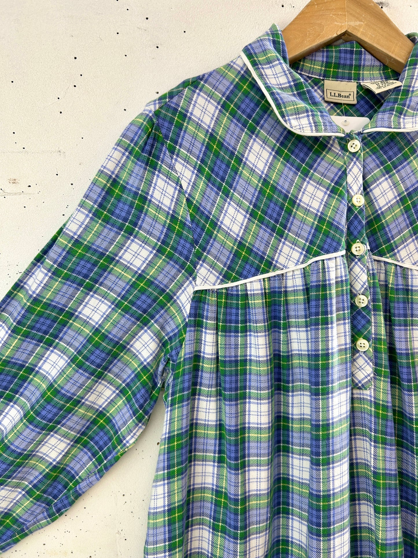 Vintage Plaid Dress 〜L.L.Bean〜 [H33642]