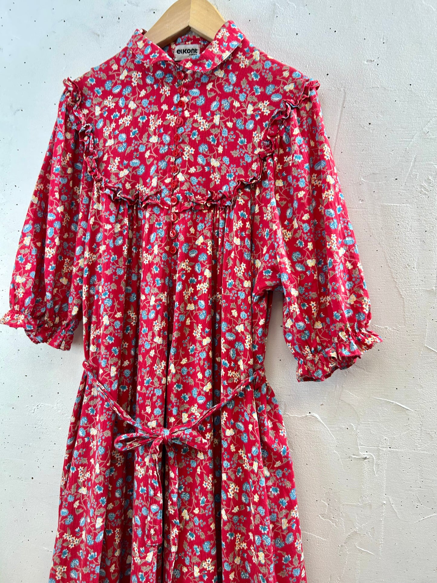 Vintage Flower Dress [G30807]