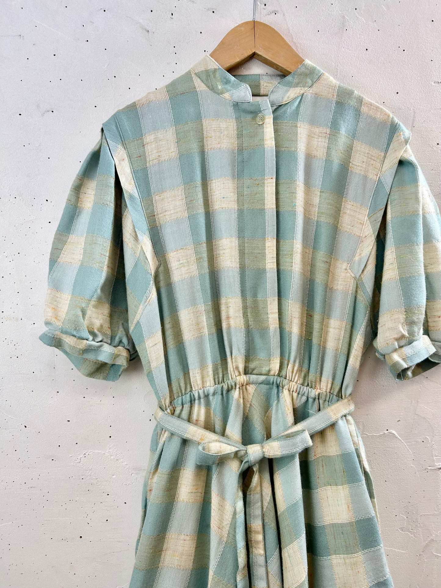 Vintage Plaid Dress 〜C&A〜 [G30723]
