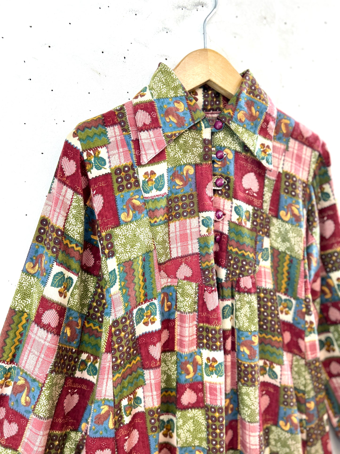 70s Vintage Dress [A31219]