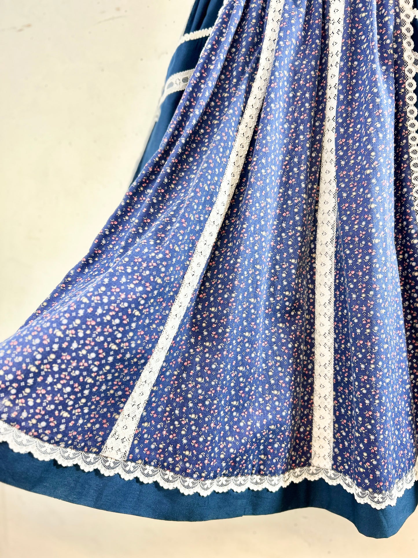 ’70s Patchwork Skirt Reversible [H30864]