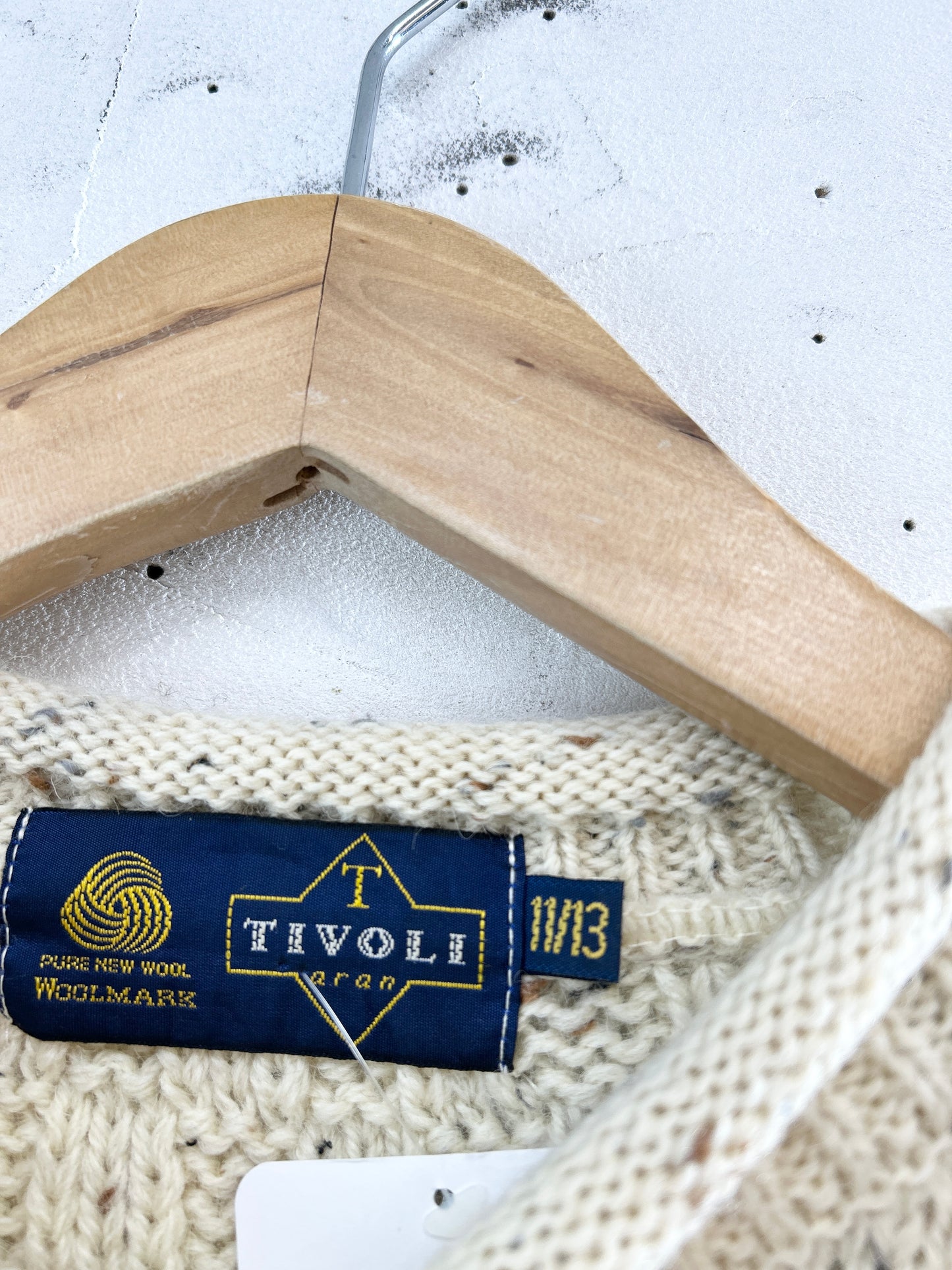 Vintage Knit Sweater 〜Villeger〜 [L31183]