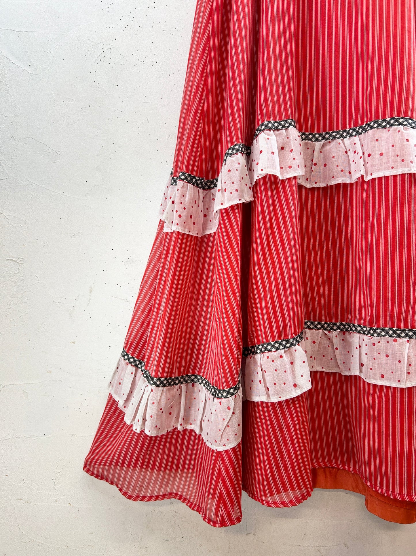 Vintage '70s Dress [H30808]