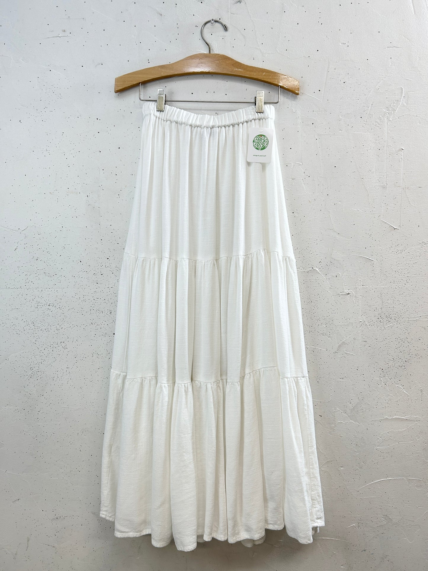 Vintage White Skirt [F32574]