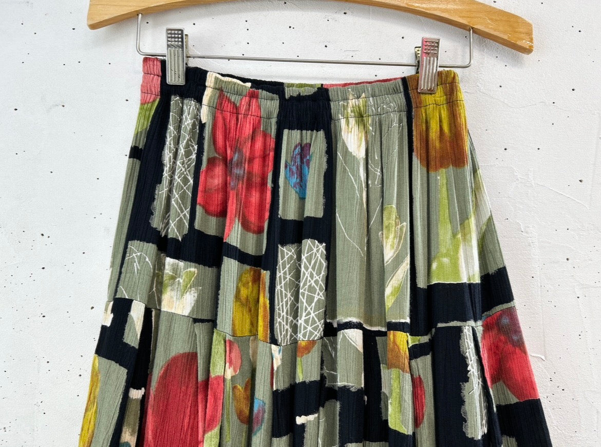 Vintage Skirt MADE IN UK [D32082]