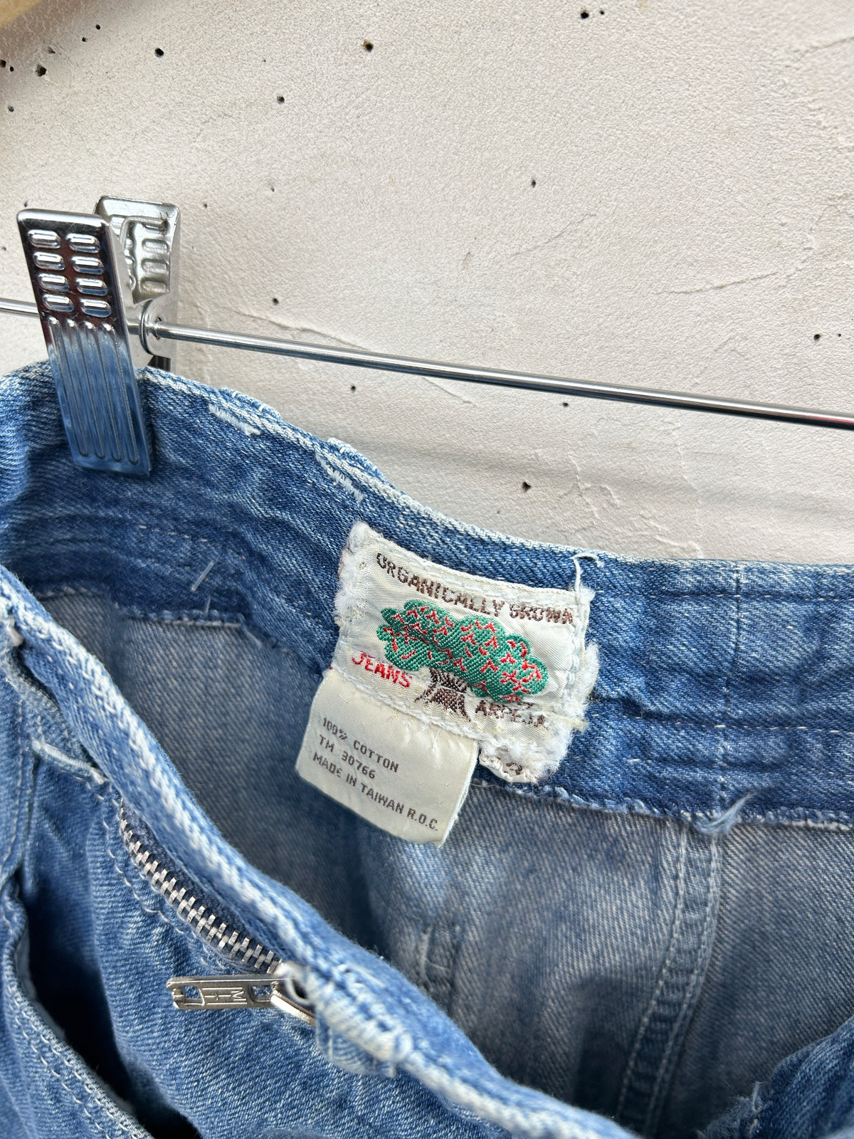 '70s Vintage Denim Pants 〜Organically Grown〜 [J34167]