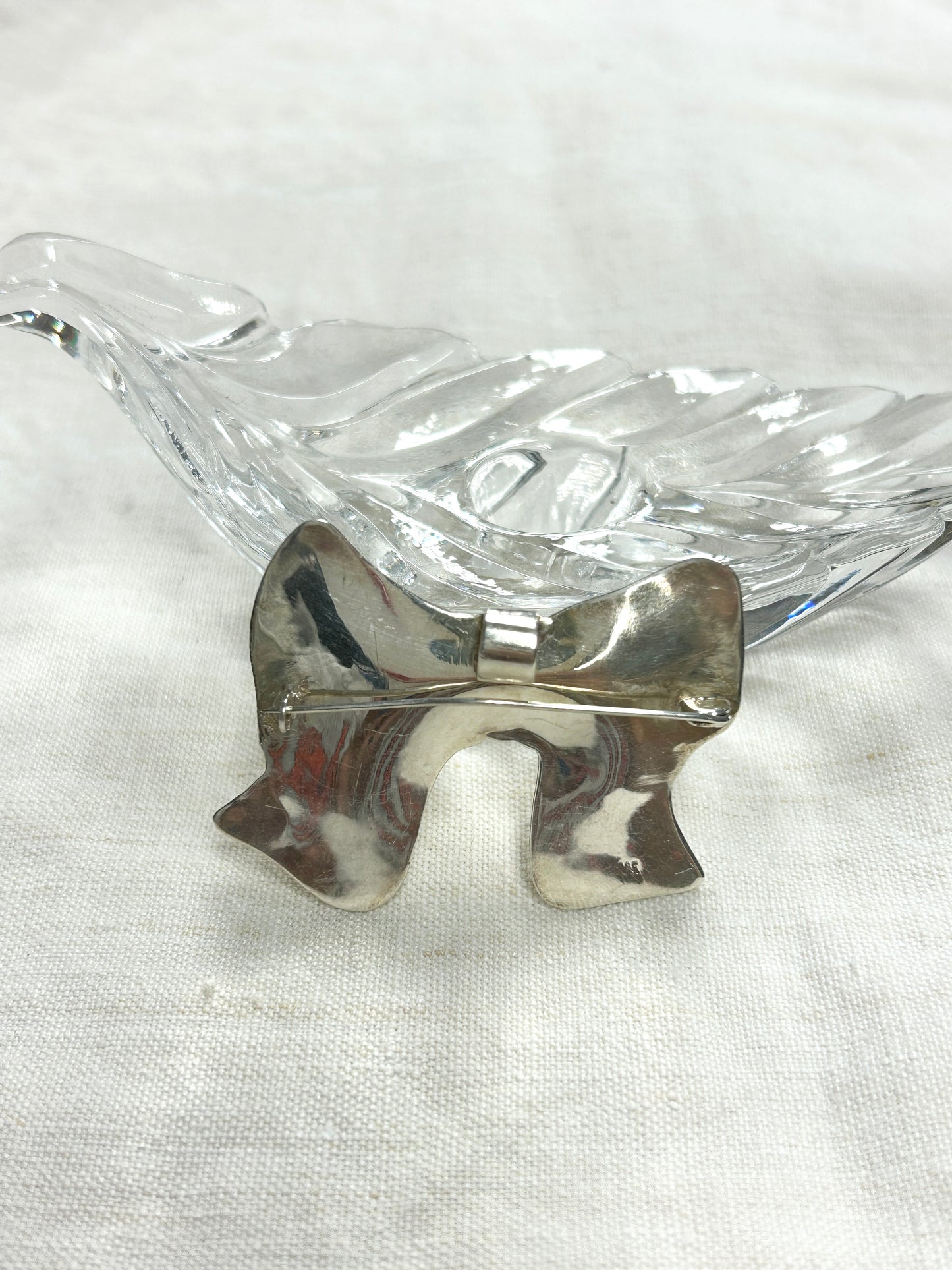 Vintage 925 Silver Brooch & Pendant Top [I30353]