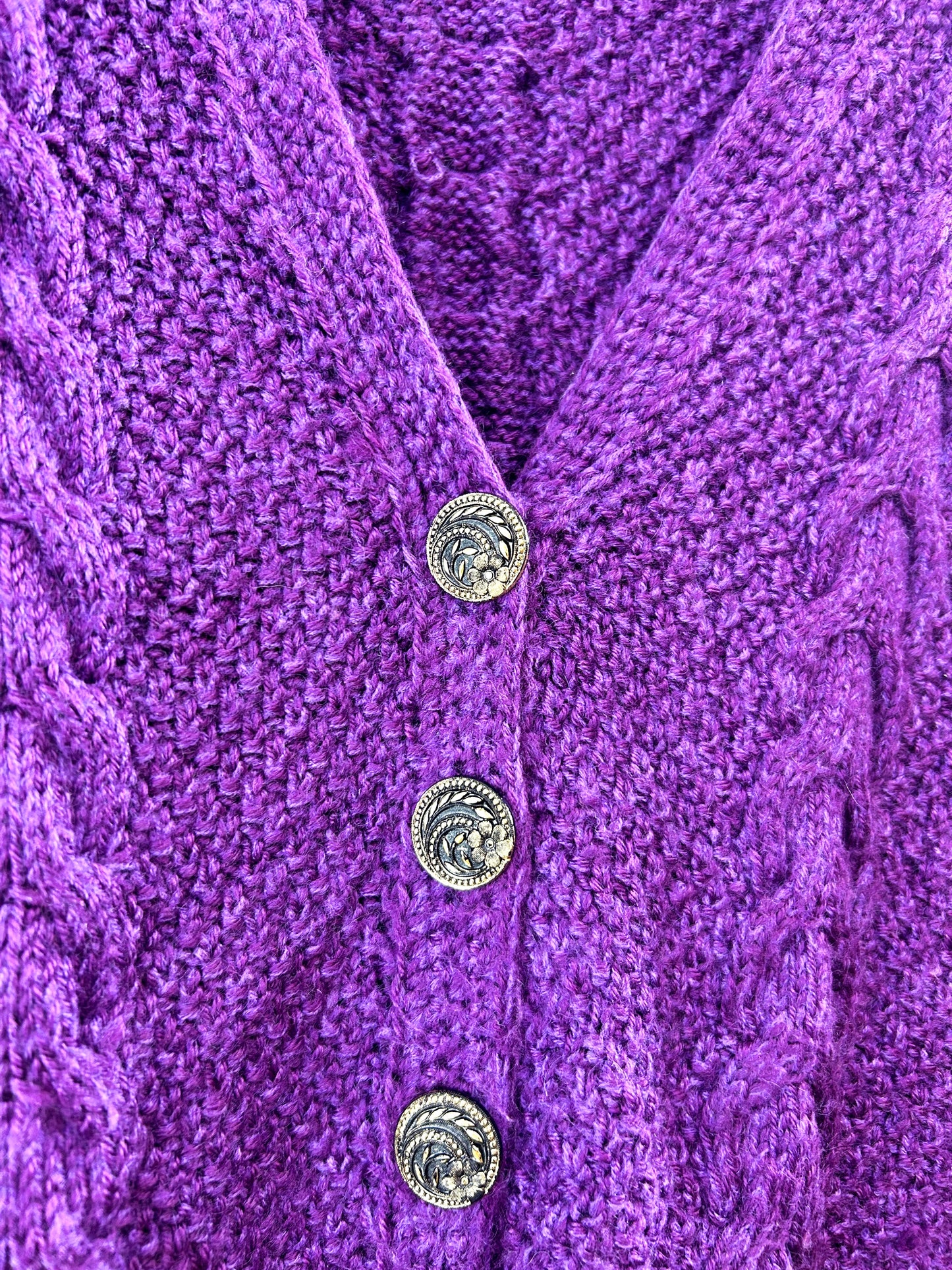 Vintage Knit Vest [J30677]