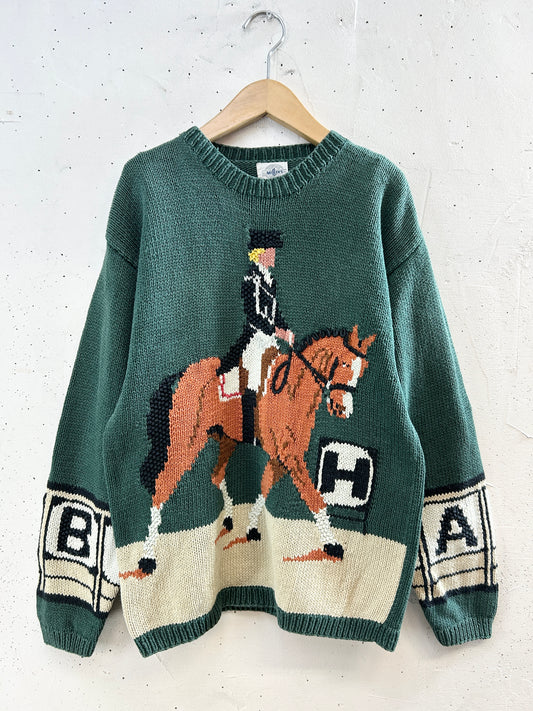 Vintage Knit Sweater [J30463]