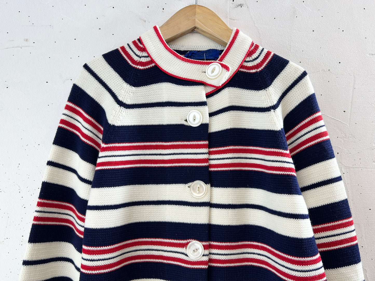 '60s Vintage Knit Cardigan [J30572]
