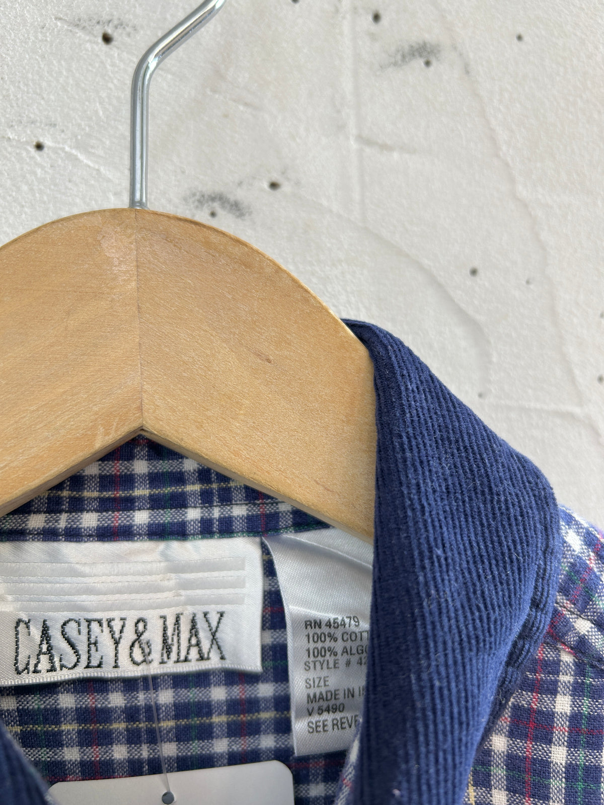Vintage Check Shirt [J34261]