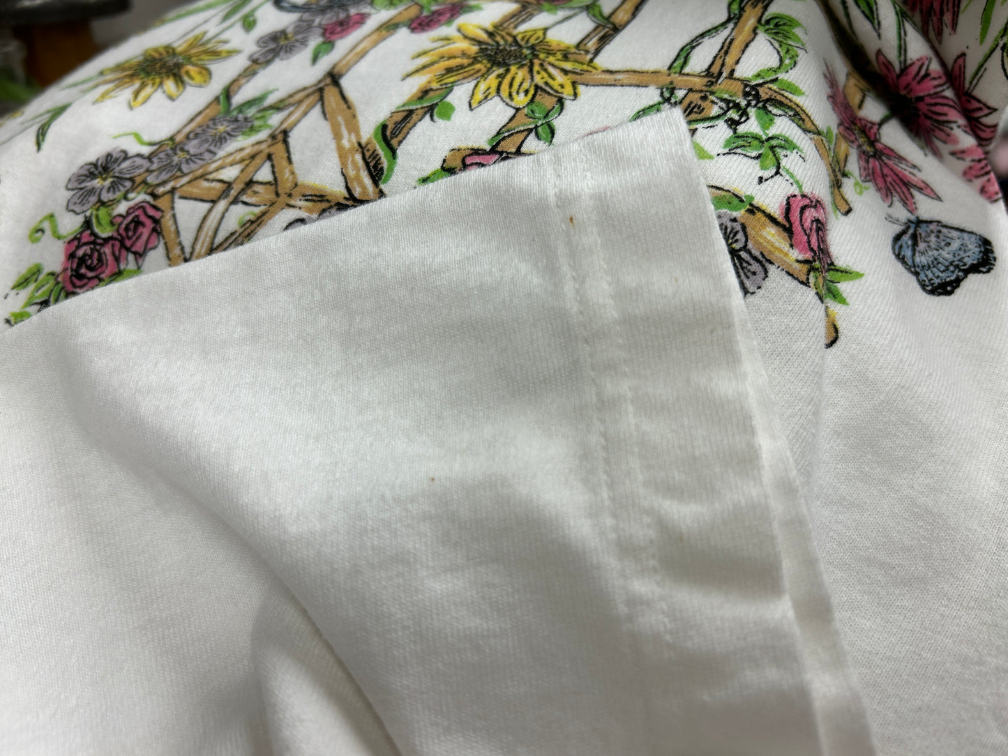 Vintage T SHIRT Flower [H30829]