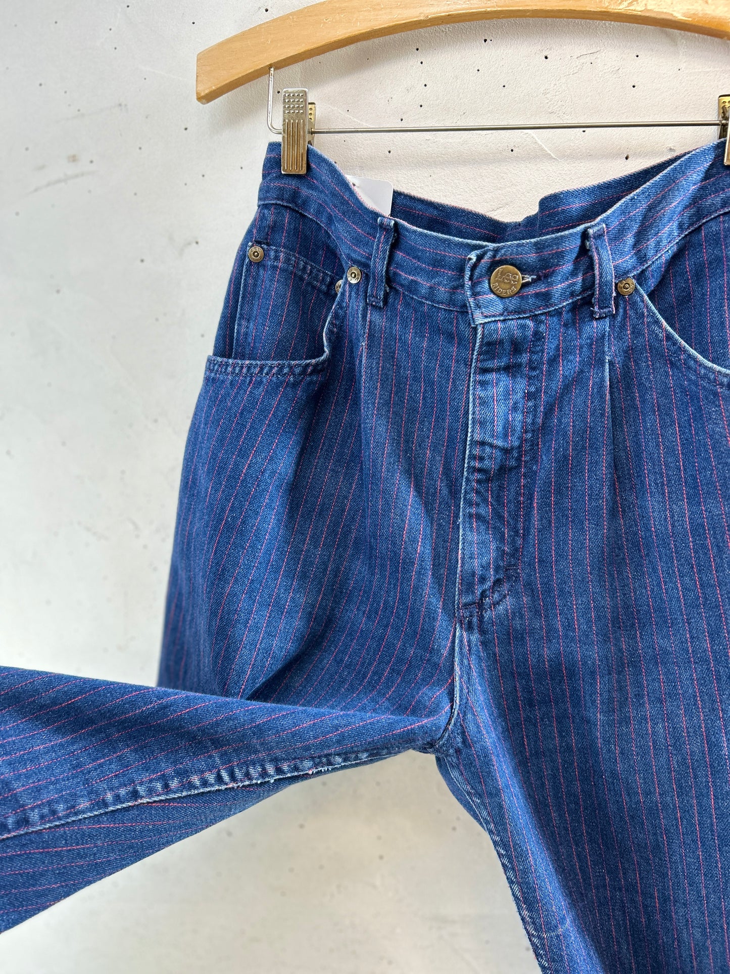 Vintage Denim Stripe Pants 〜Lee〜 MADE IN USA [K30740]