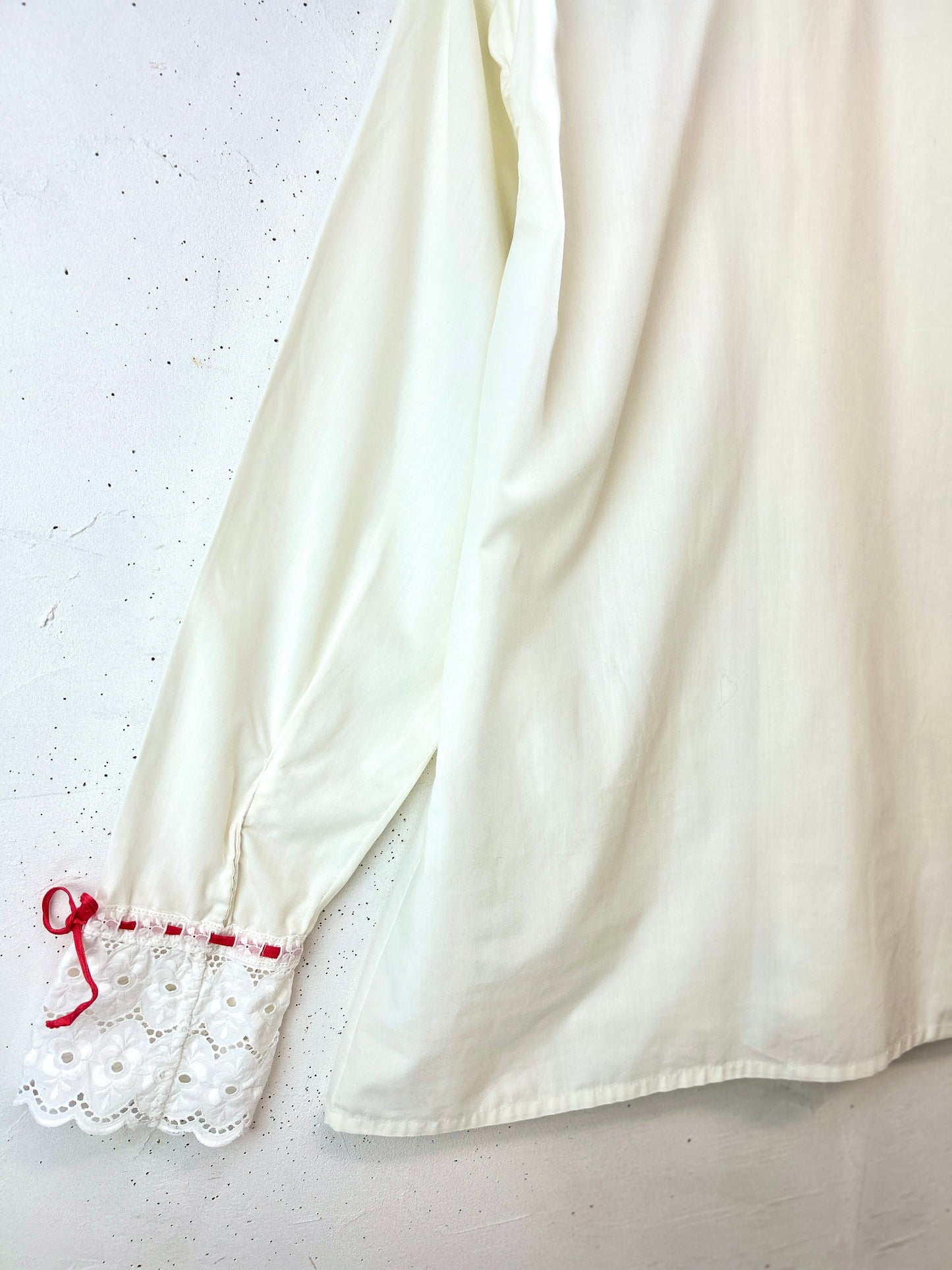 Vintage White Blouse  [K30846]
