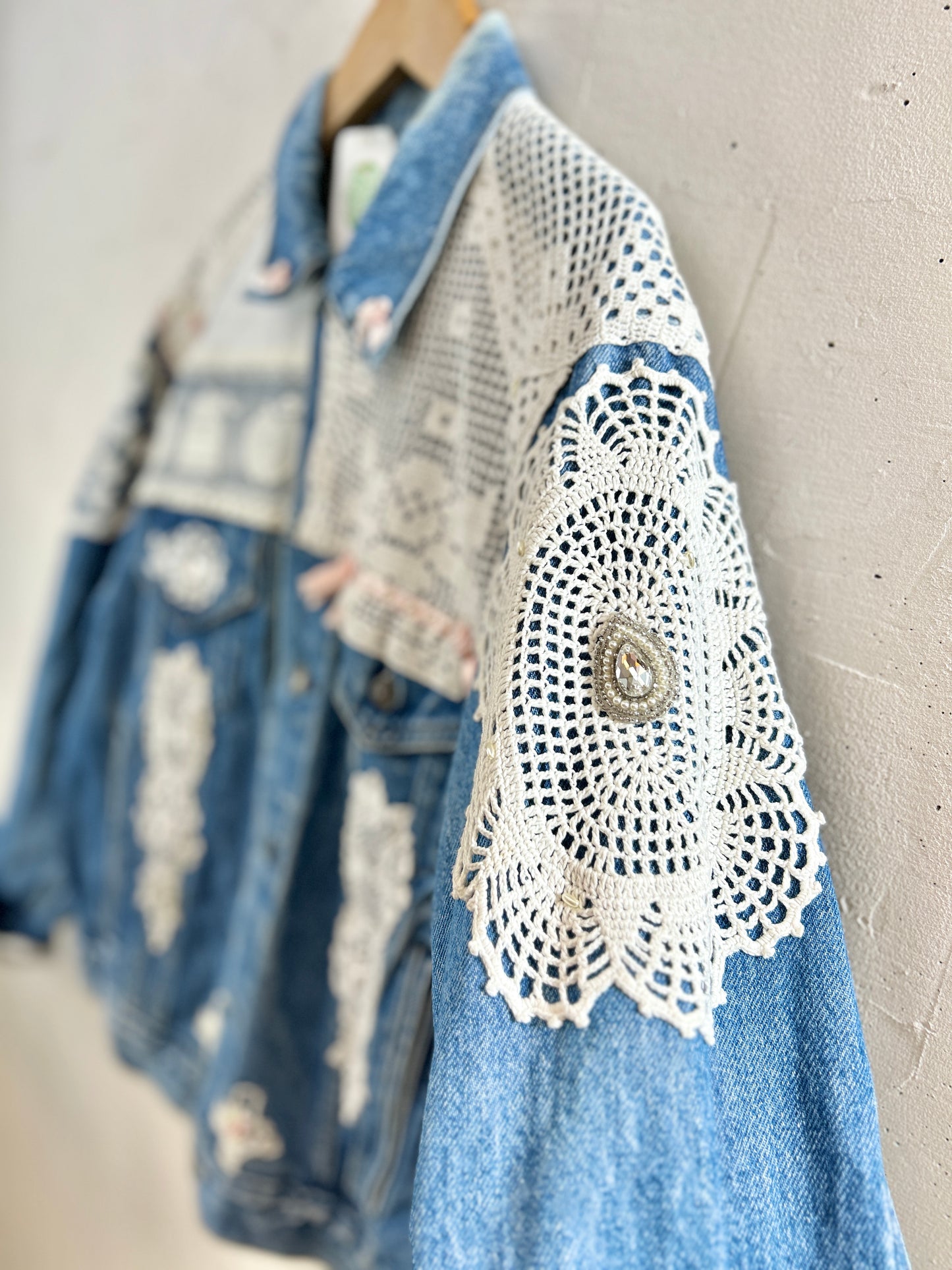 Vintage Custom Denim Jacket 〜Levi’s〜 MADE IN USA  [I30356]