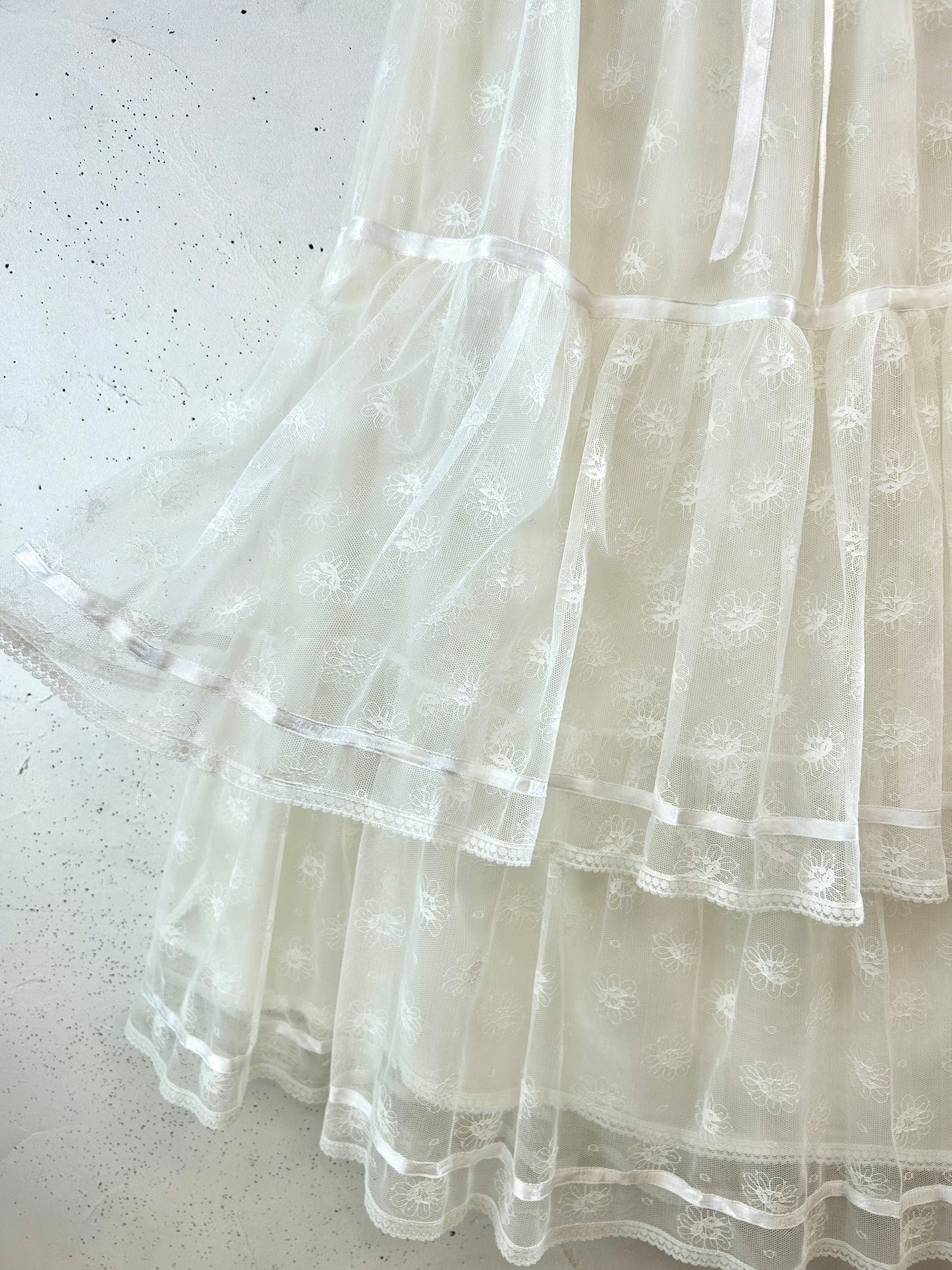 Vintage Tiered Skirt [F32557]