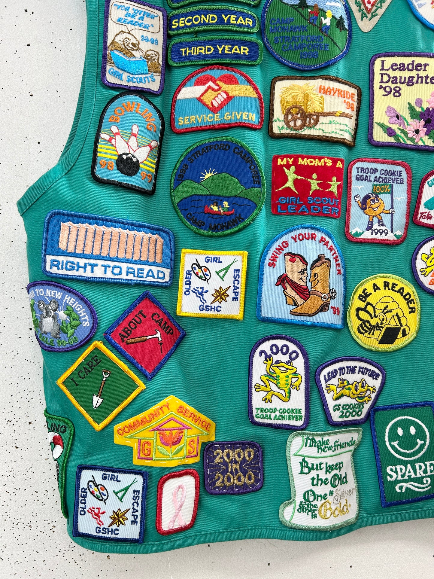 Vintage Vest Girl Scouts [G33160]
