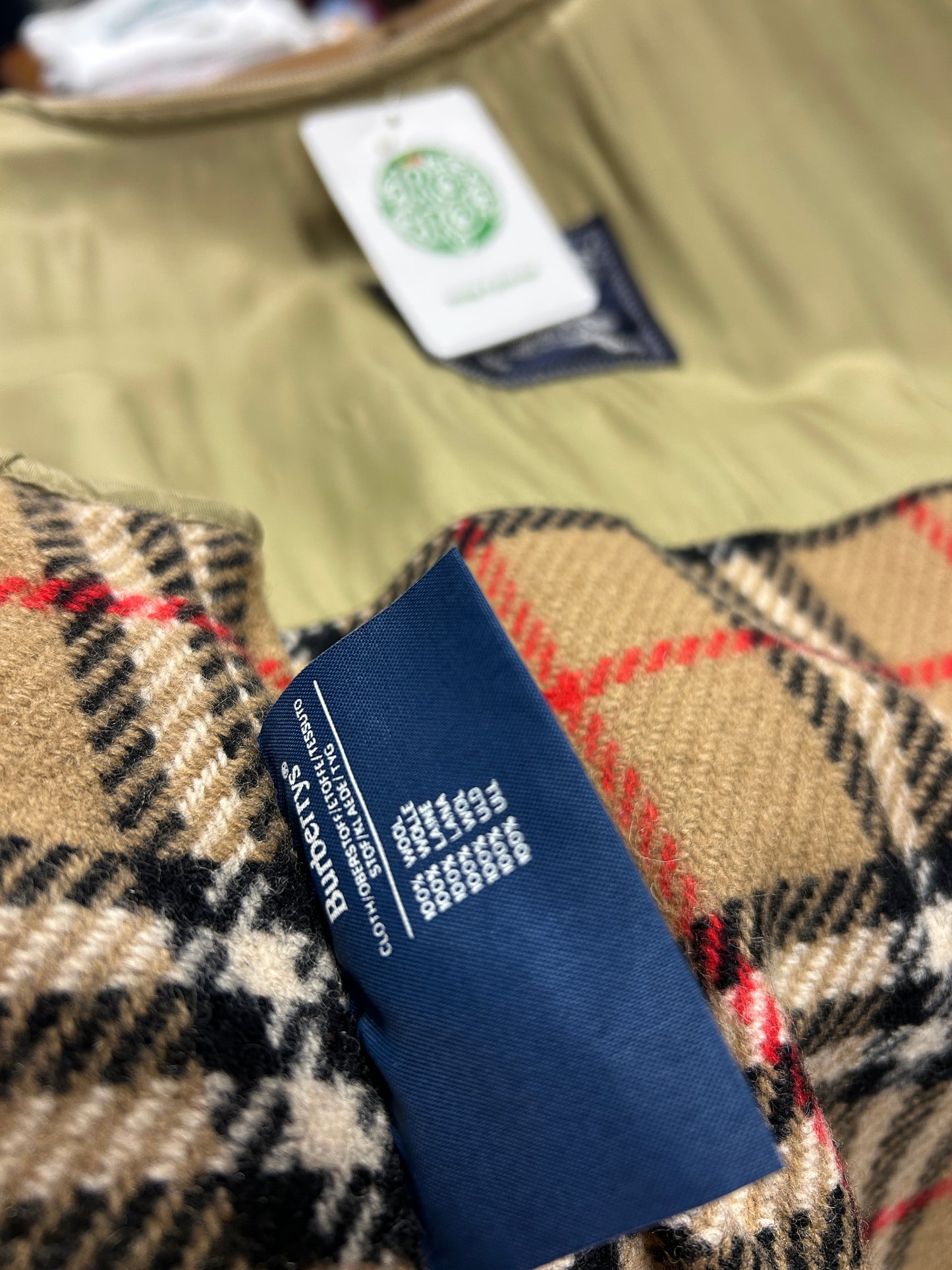 Vintage Liner Vest 〜Burberry‘s〜 [L31046]