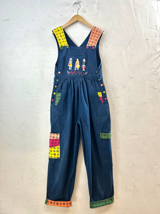 Vintage Overalls PARIS [I30286]