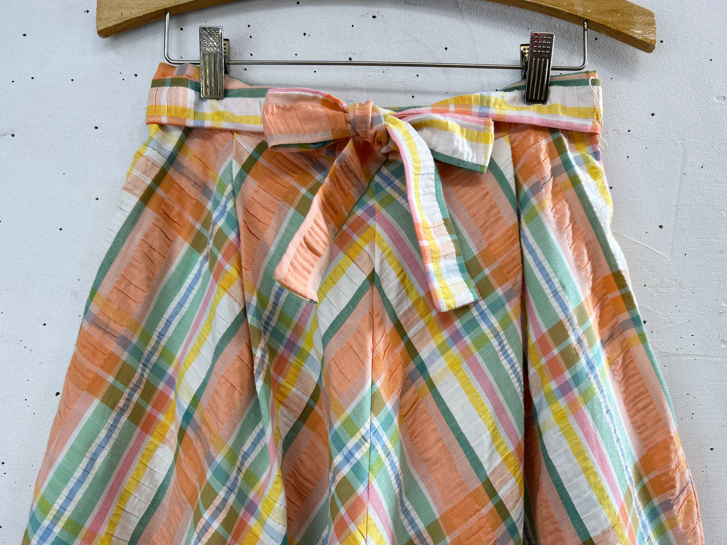 Vintage Check Skirt 〜MADE IN USA〜 [B31492]