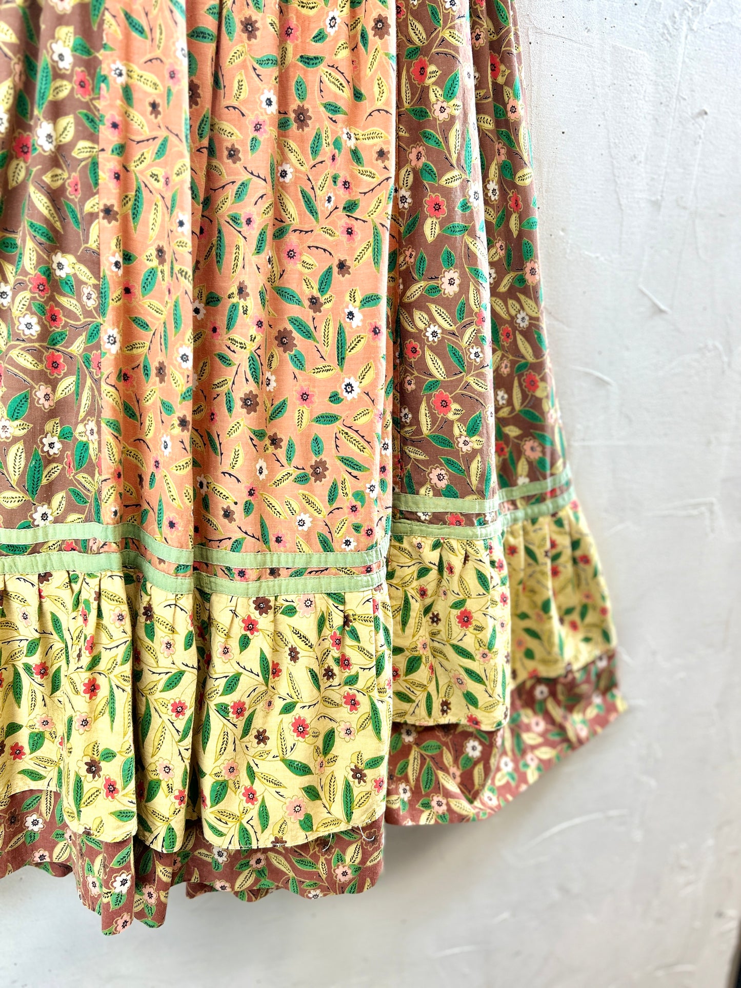 Vintage Tiered Skirt   [I30241]