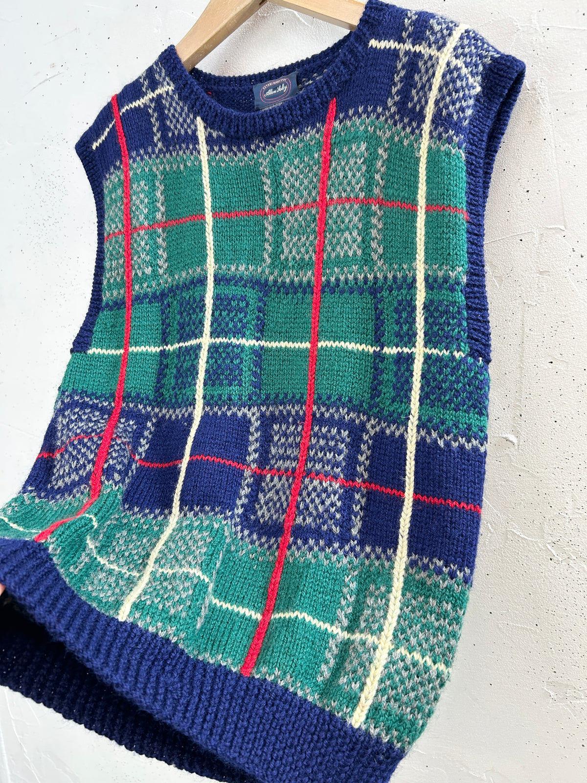 Vintage Knit Vest [I33973]